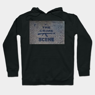 Banksy The Crime Scene Art Hoodie